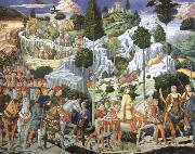 Benozzo Gozzoli Journey of the Magi to Bethlehem oil on canvas